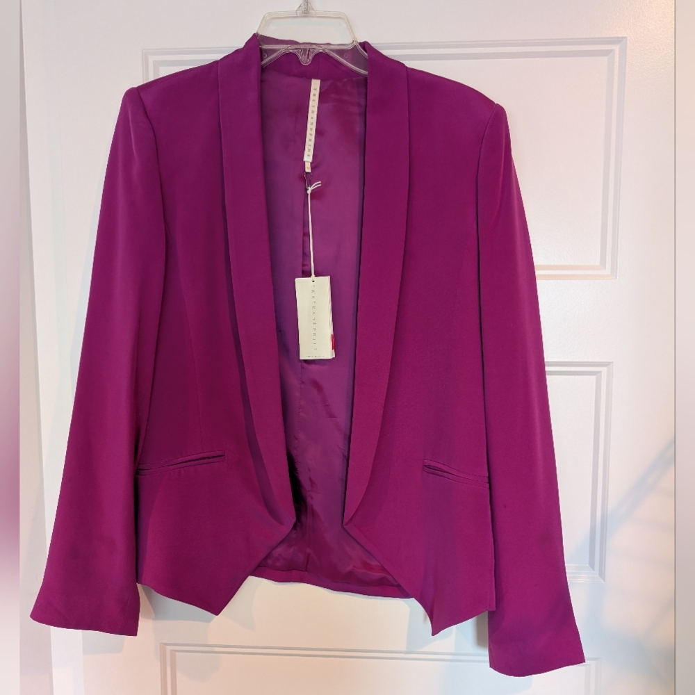 Truth and Pride Women's Fuchsia Blazer